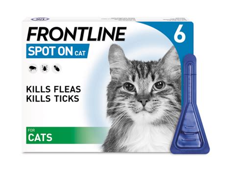 For Cats - Frontline Liquid Spot-On Flea & Tick Treatment