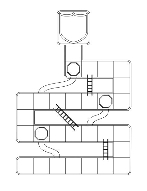 Chutes And Ladders Printable Template