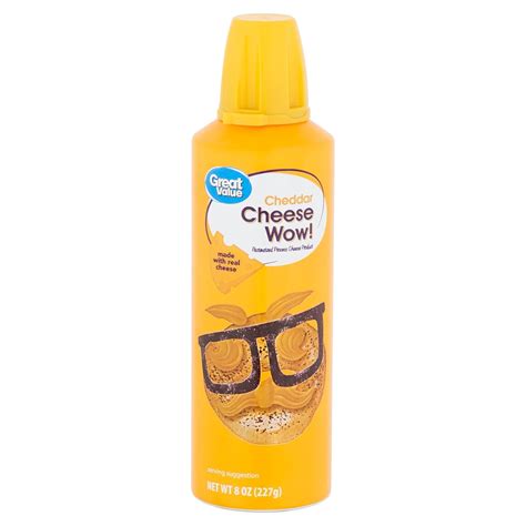 Amazon.com: Cheese Wow! Spray Cheese, Cheddar, 8 oz