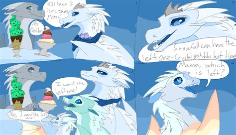 Wings of Fire Meme Comic I Made (MistFromWingsOfFire on DeviantArt) (features Crystal, Snowfall ...