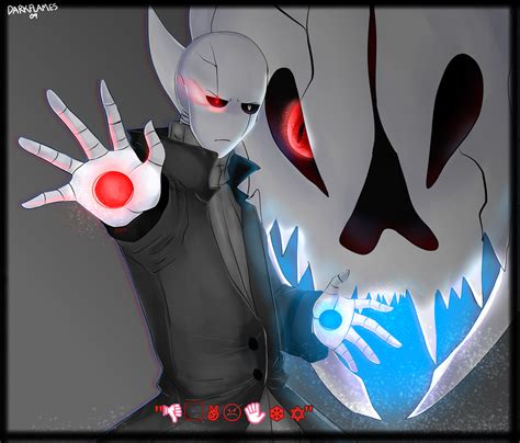 Glitchtale-Gaster by darkflames09 on DeviantArt