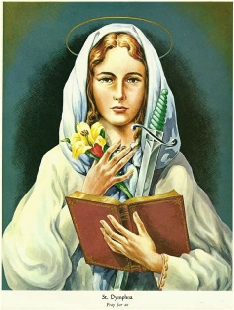 Saint Dymphna, Patron Saint of Mental and... - Spirited Bun