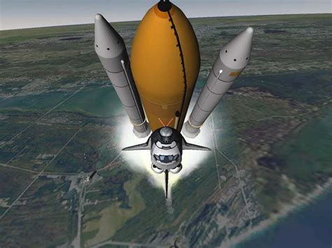 Realistic space flight simulation game for the Windows PC