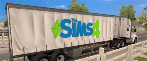 The Sims 4 Trailer Mod - American Truck Simulator mod | ATS mod