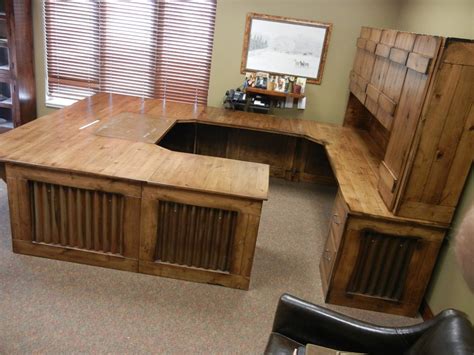 Rustic Office Desk - Rustic - Home Office - Omaha - by Modern Country ...