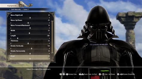 How to make DARTH VADER from STAR WARS in Soul Calibur 6 - YouTube