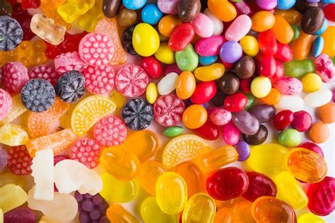 Free Photo | Various candy drops