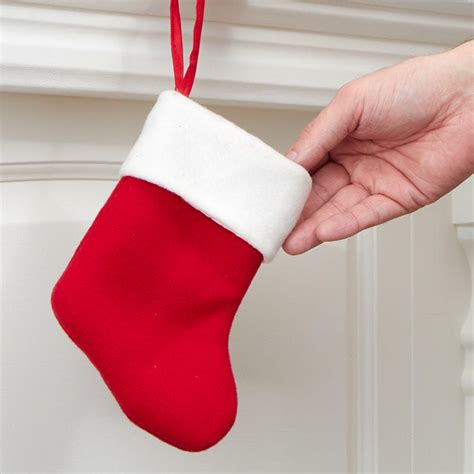 Mini Christmas Stocking - Christmas Ornaments - Christmas and Winter ...