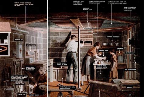 Home Nuclear Bomb Shelter “Foxhole” 1951 – Invisible Themepark