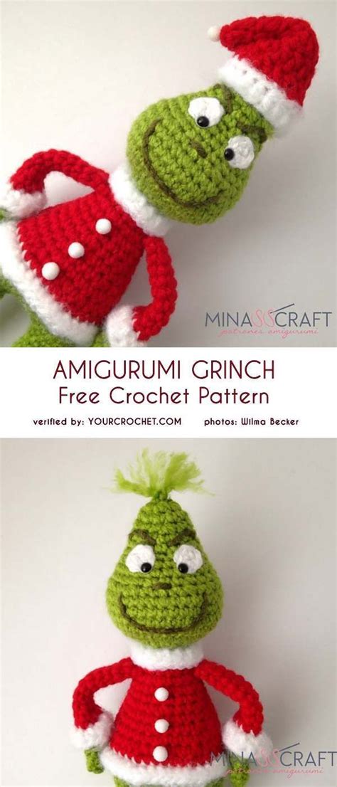 Grinch Amigurumi Free Crochet Pattern – Du liebst Schmuck genauso sehr wie wir?