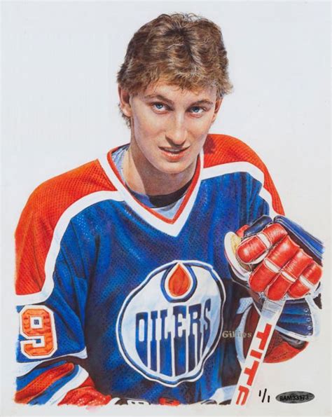 Wayne Gretzky, Oilers by Chuck Gillies. | Wayne gretzky, Nhl hockey ...