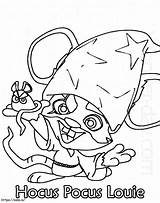 Hocus Pocus Louie Zooba Para Colorear sketch template