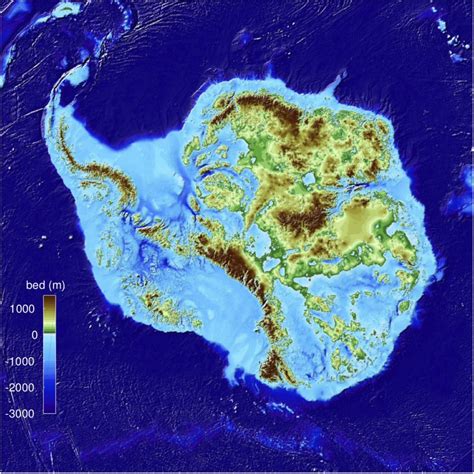 This Stunning Map Reveals Hidden Features Beneath Antarctica — Curiosmos