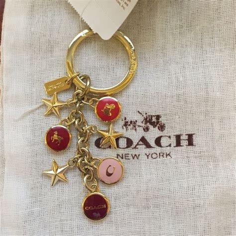 NWT Coach Keychain | Keychain, Coach keychain, Coach accessories