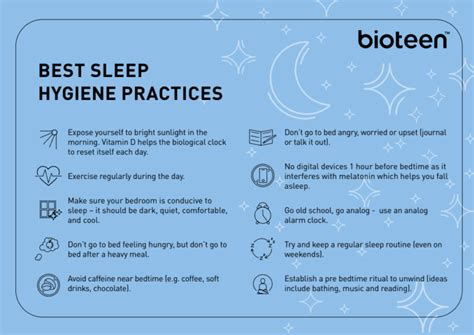 Sleep Hygiene Checklist - Bioteen Health