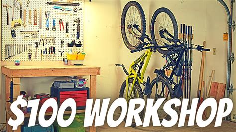 $100 Bike Workshop for Small Spaces - YouTube