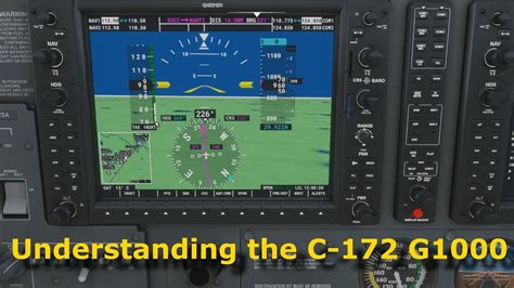 FS2020: The C-172's G1000 Overview/Features & Basic Autopilot - Part 1 - YouTube
