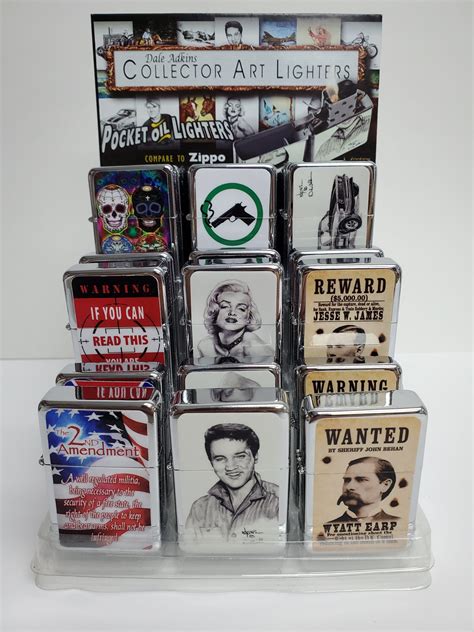 REF 013 - Collectors "Zippo Style" Lighters - BMS Catalog