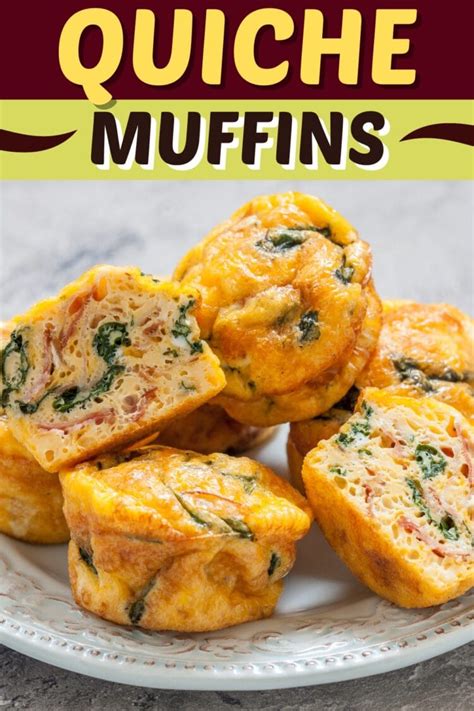 Quiche Muffins (Easy Breakfast Recipe) - Insanely Good