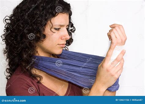 Injured Hand Royalty Free Stock Image - Image: 12661156