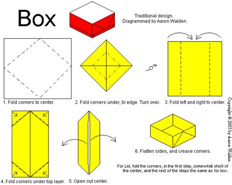 Origami Gift Box | Origami easy, Origami box, Origami gift box