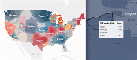 Interactive Map Breaks Down MLB Fandom in Your Area - Sports Illustrated