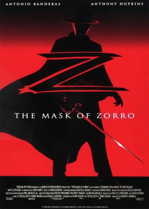 Celebrating the 20th Anniversary of 'The Mask of Zorro' - Zorro Productions, Inc.