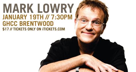 Comedian Mark Lowry at Golden Hills on Thursday | Antioch Herald