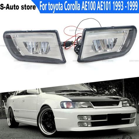 Led Fog Lights For Toyota Corolla AE100 AE101 1993 1994 1995 1996 1997 1998 1999 Fog Light Super ...