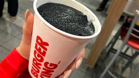 Burger King Now Sells A Black Slushie That Will Turn Your Tongue Black