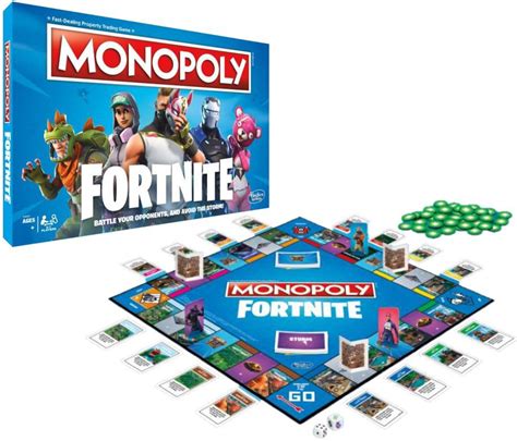 Fortnite Monopoly Set Board Game Hasbro - ToyWiz