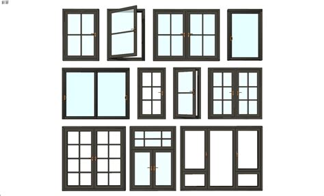 6508. Free Sketchup Window Models Download