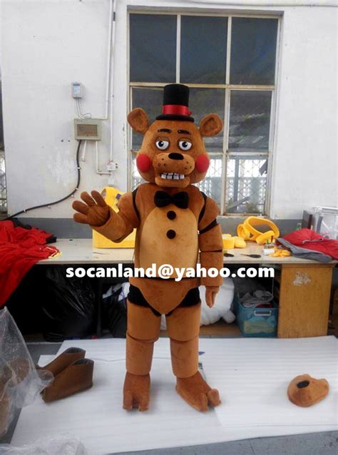 FNAF Toy Freddy CostumesFNAF Toy Freddy by cartoonmascotcostume