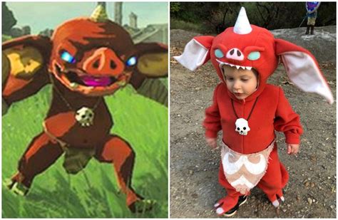 I made my toddler a Bokoblin costume from Legend of Zelda. #handmade #crafts #HowTo #DIY | Zelda ...