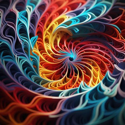 Premium AI Image | 3D Geometric Patterns of Dreams