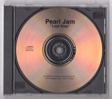 Pearl Jam - Last Kiss (1999, CD) | Discogs