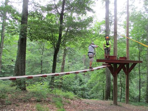 Ziplining Across the USA: Thursday July 4 Explore Brown County Zip Line