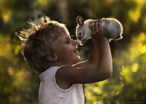 Heartwarming Photograph of Kids and Farm Animals by Elena Shumilova ...