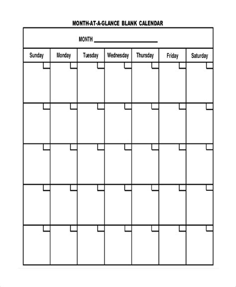 FREE 9+ Sample Printable Calendar Templates in MS Word | PDF | Excel