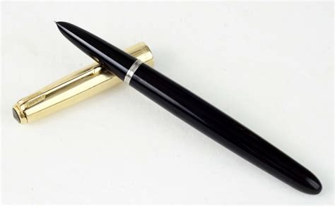 Buy vintage parker 51 black fountain pen with 14CT nib avaialable online