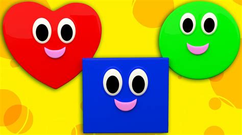 Shapes Song | learn shapes | kids tv learning | nursery rhymes kids tv - YouTube