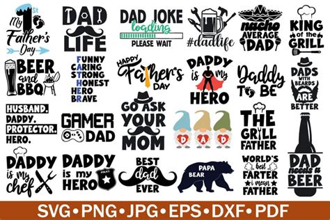 Father's Day Bundle SVG - Father's Day Quotes