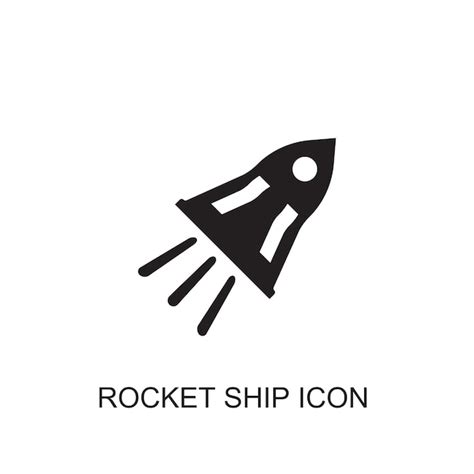 Premium Vector | Rocket ship vector icon icon