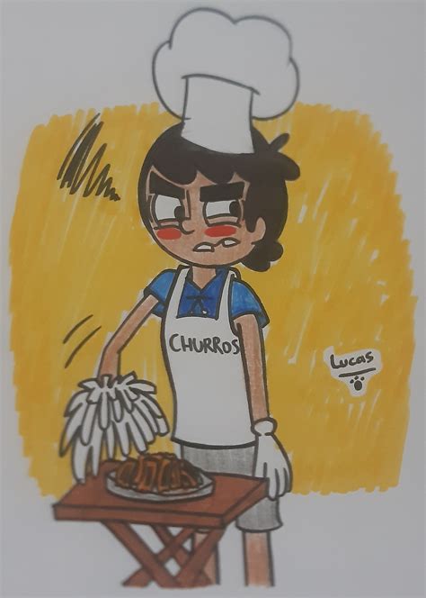 Victor and Valentino: Vic selling churros by l21fanarts on DeviantArt