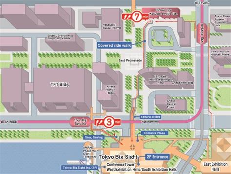 tokyo big sight map