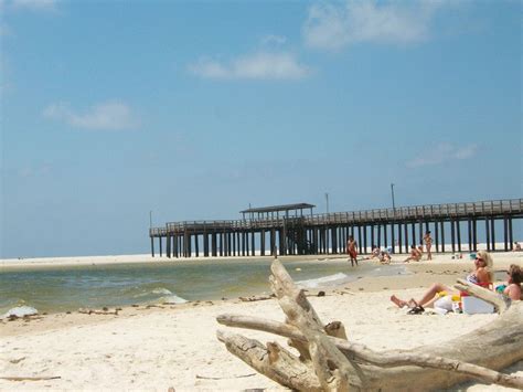 Photo: dauphin island pier, mobile, alabama - wunderground.com | Alabama vacation, Beach road ...