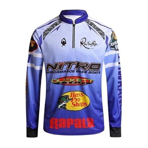 Rapala Nitro Pro Tournament Blue Long Fishing Jersey Shirt | Fishing shirts, Mens sportswear ...