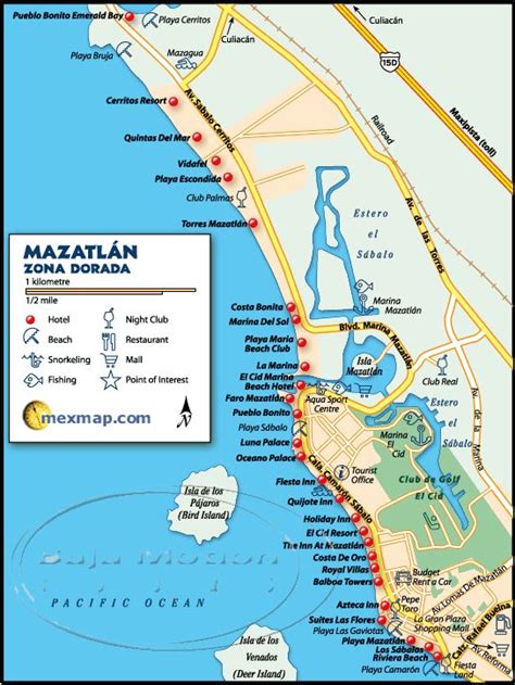 25 best Maps of Mazatlan, Sinaloa, Mexico images on Pinterest | Cards ...