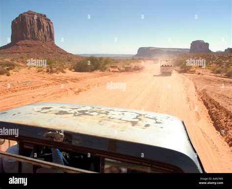 Monument Valley. Navajo Nation tribal park. Northeastern Arizona and ...