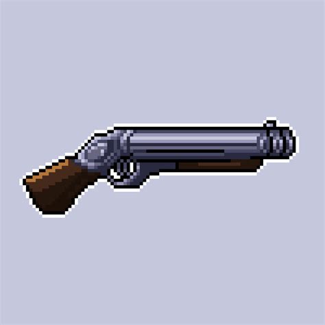 Akiro PixelArt - Shotgun Pixel Art